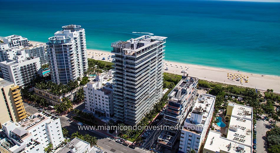 views from Caribbean Miami Beach condos