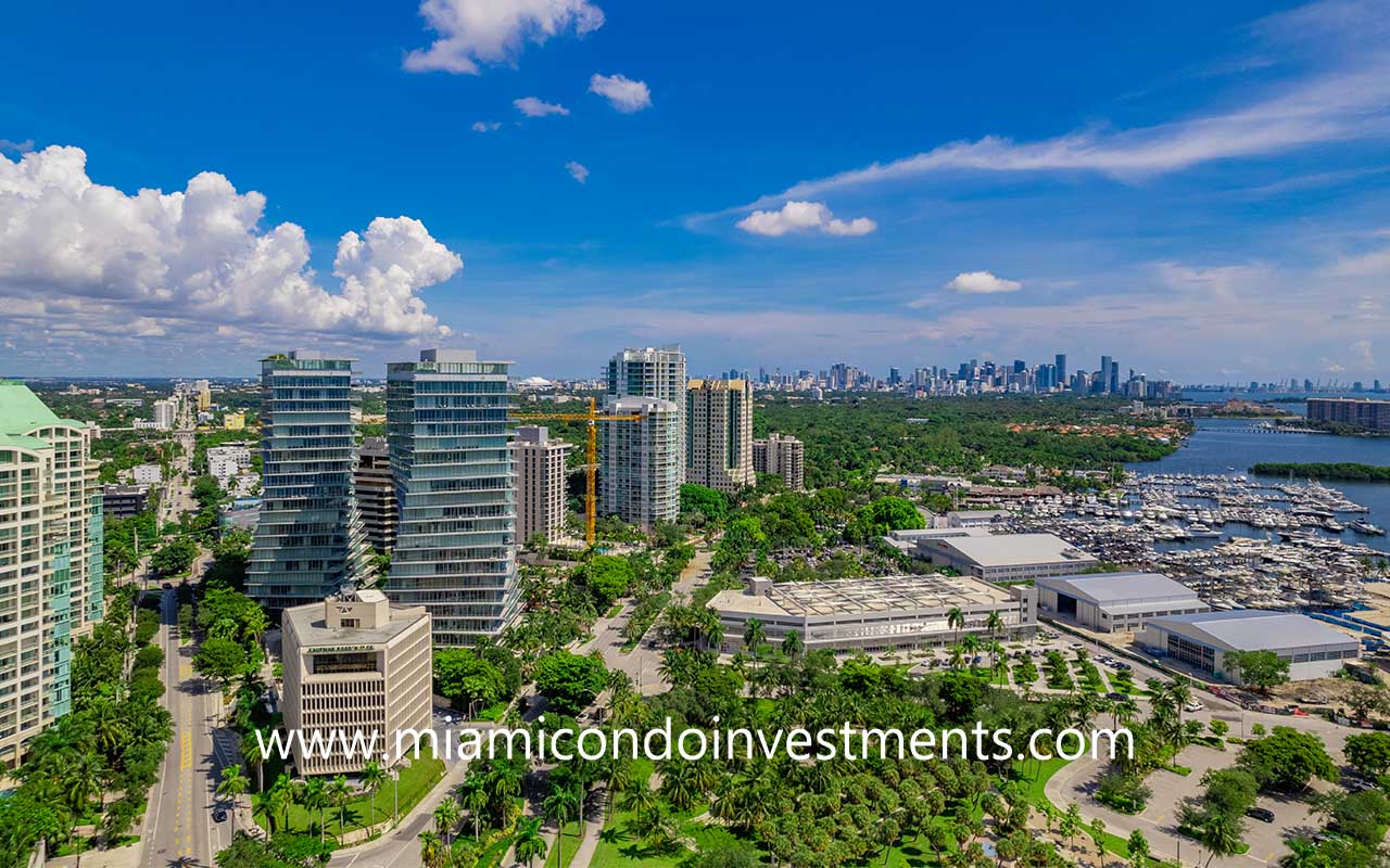 Grove at Grand Bay Coconut Grove skyline