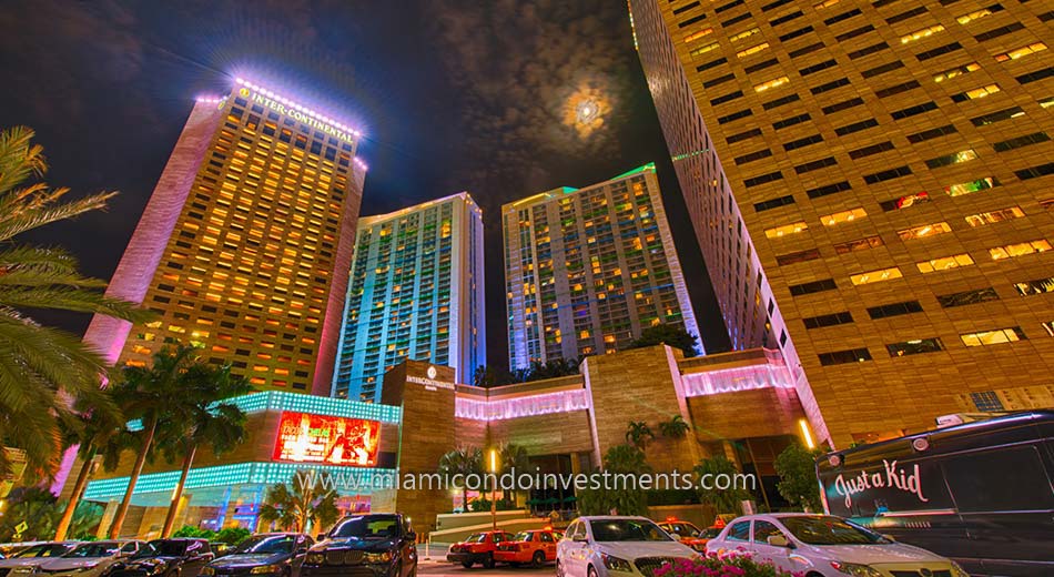 Intercontinental Hotel in Downtown Miami