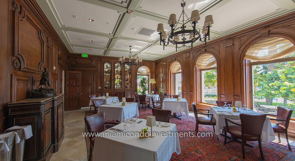 The Napoleon Room at the Vanderbilt Mansion on Fisher Island