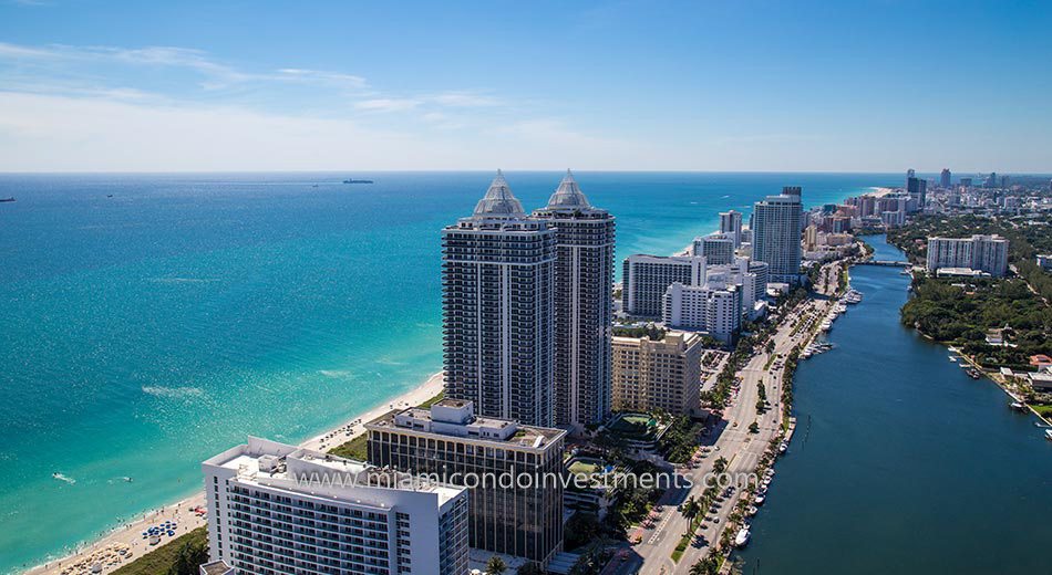 Miami Beach condos view of Atlantic Ocean