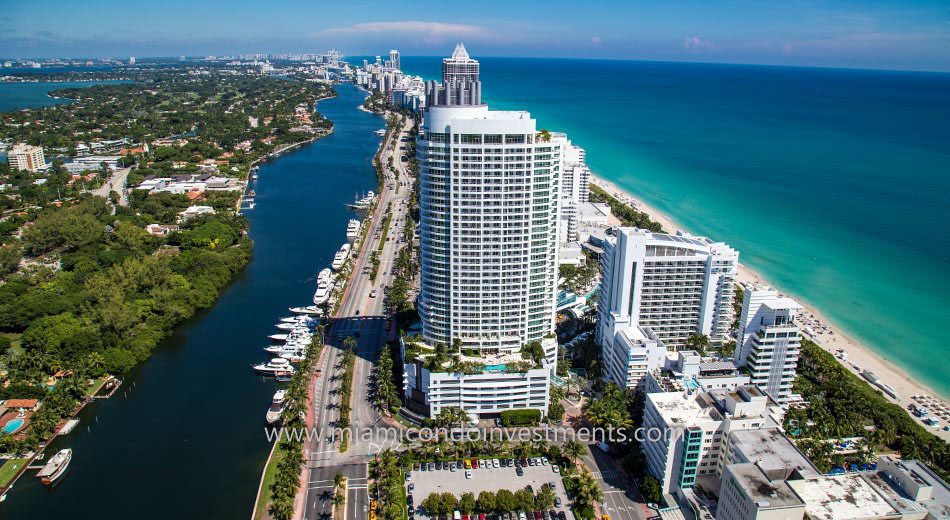 Miami Beach condos view north