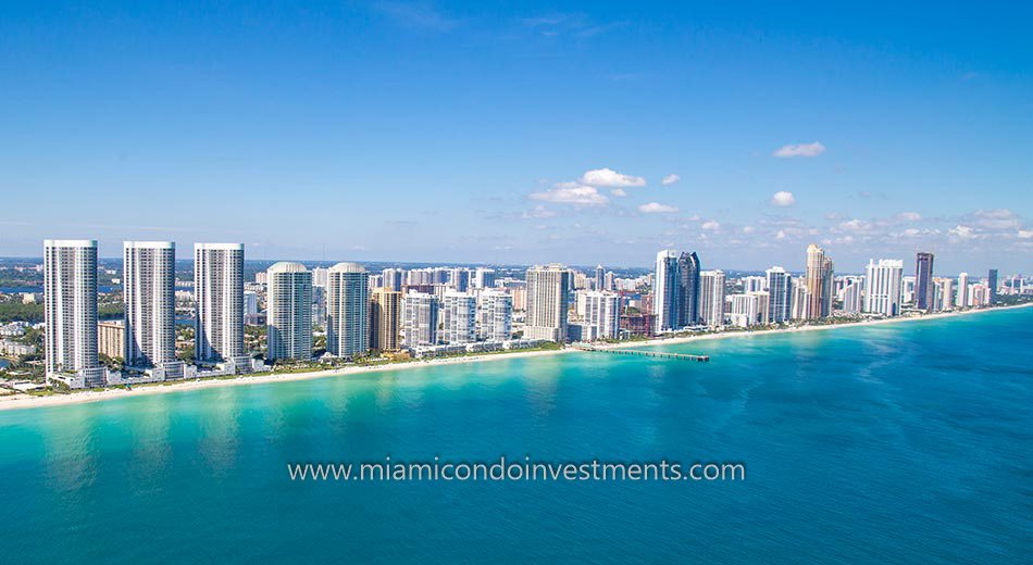 Sunny Isles Beach condos skyline