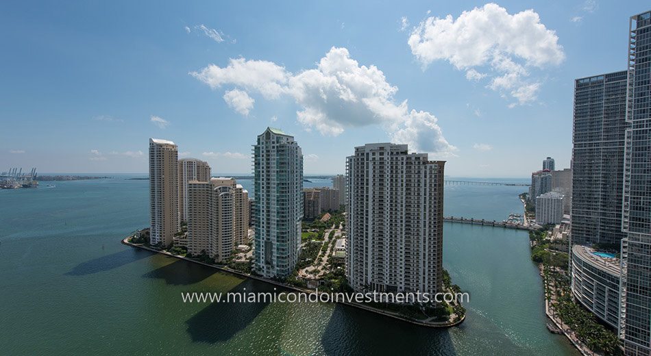 Brickell Key condos in Miami Florida