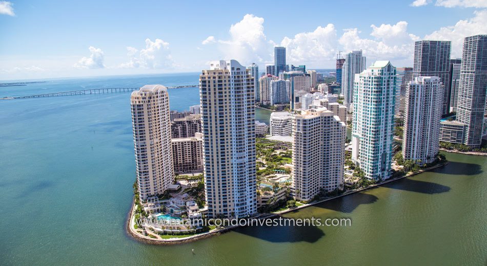 Brickell Key condos in Miami