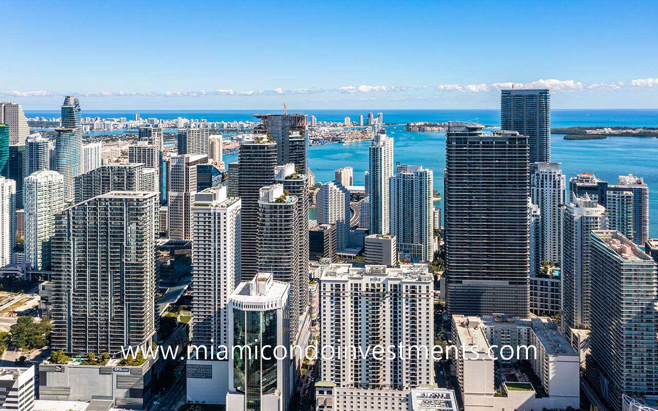 Brickell condominium high-rises