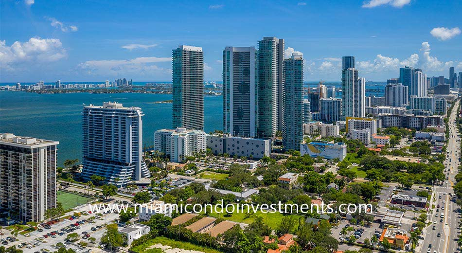 Edgewater Miami skyline