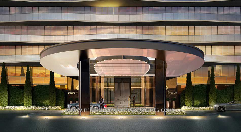 Fendi Chateau porte-cochere