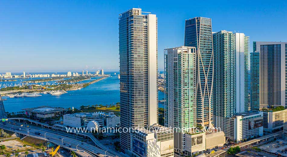 Park West Miami skyscrapers