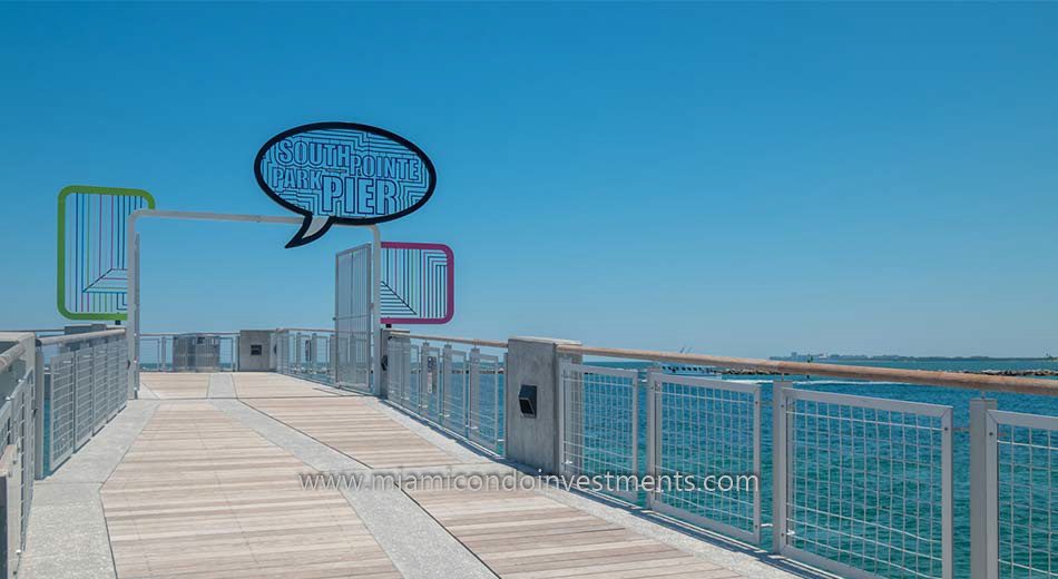 South Pointe Park Pier in South of Fifth