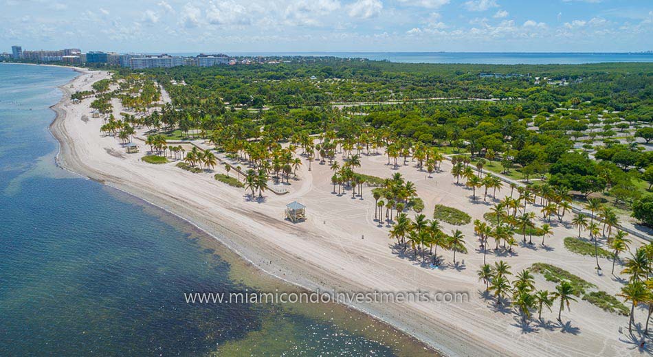 Crandon Park Beach on Key Biscayne