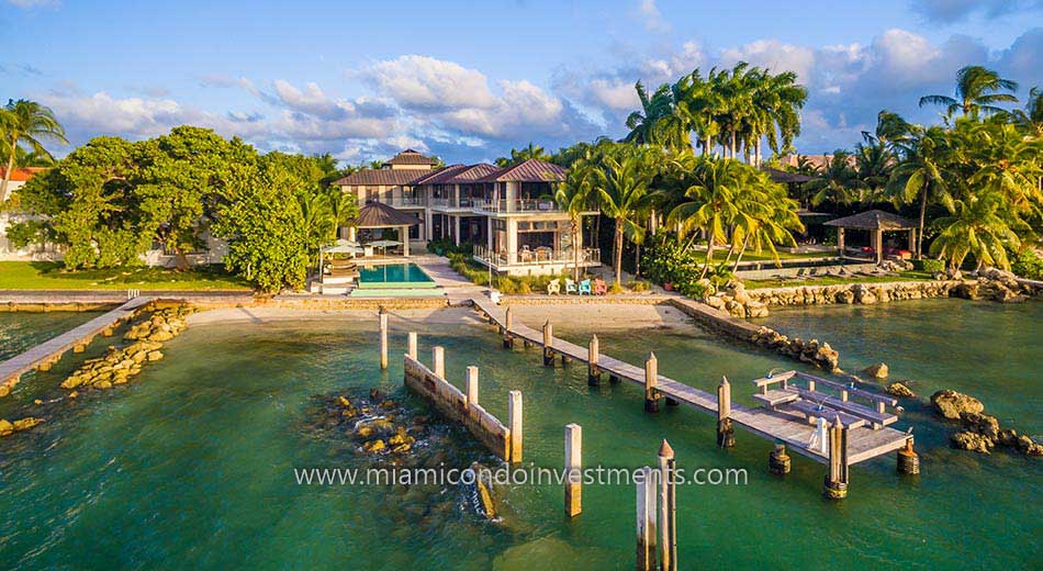 Key Biscayne waterfront home