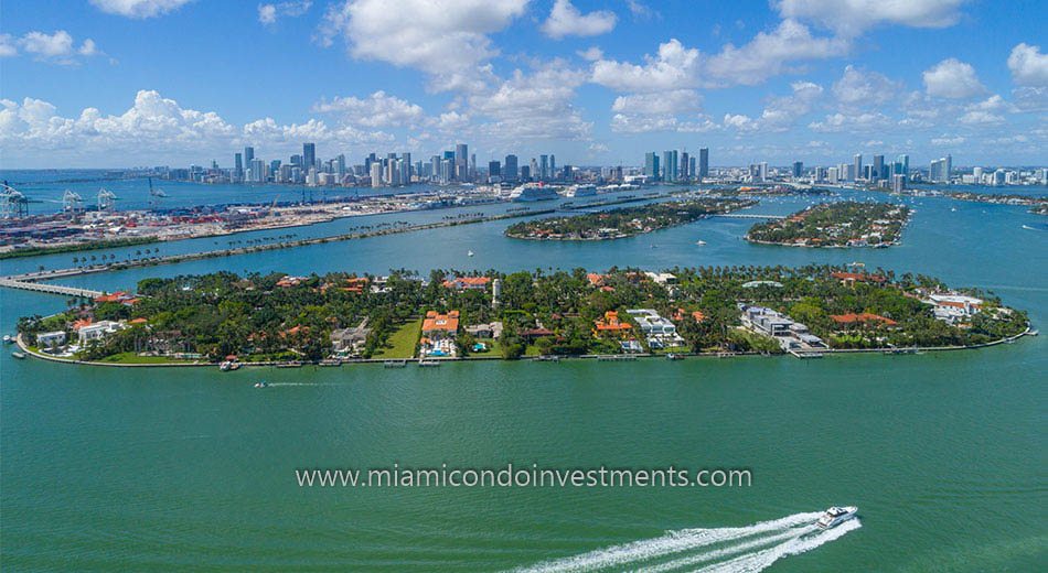 Star Island homes in Miami Beach