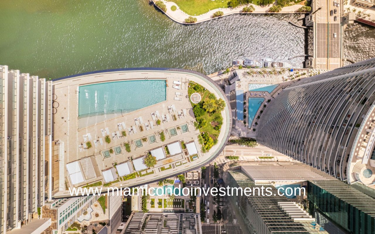 Aston Martin Residences Pooldeck and Water View