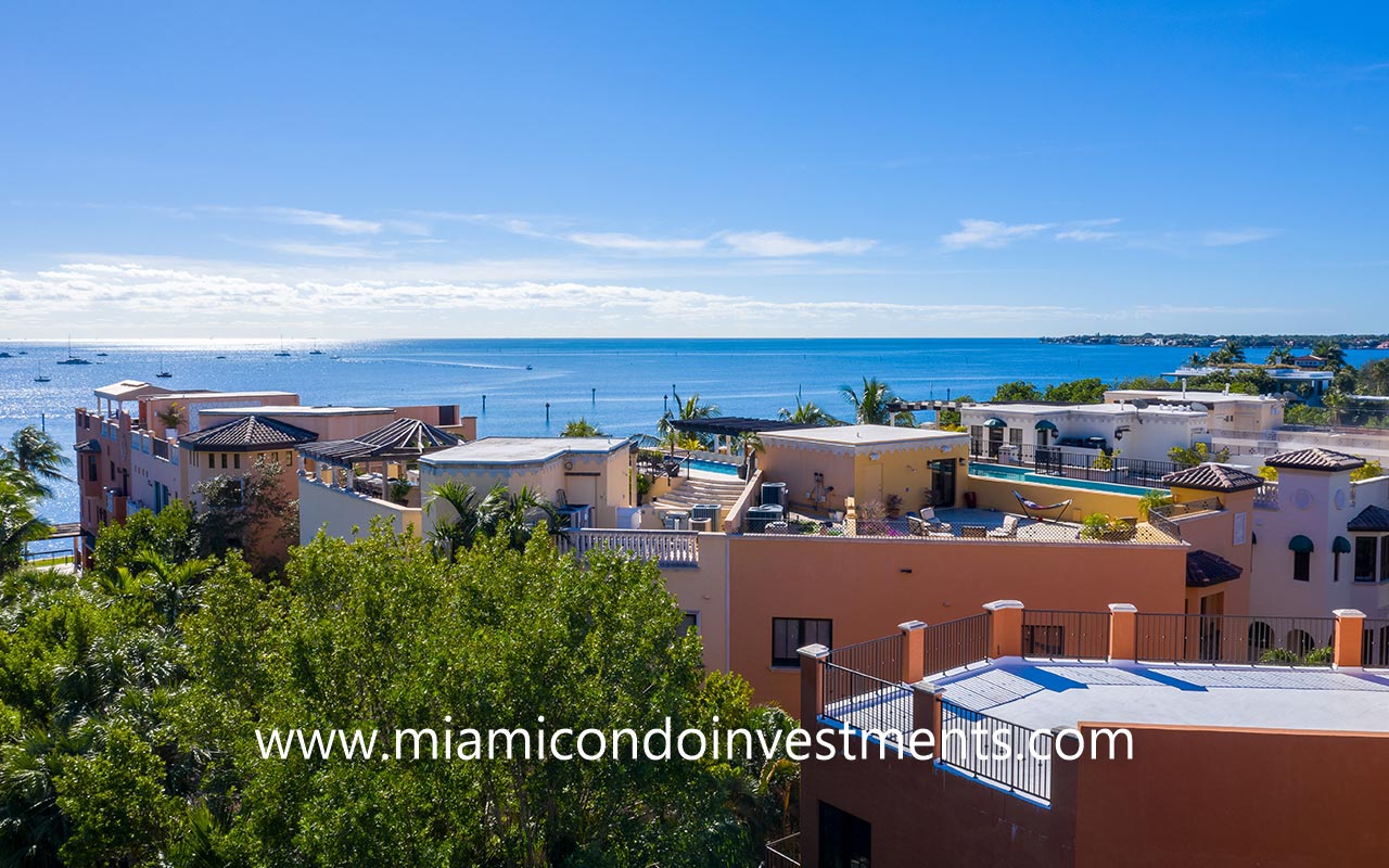 Cloisters on the Bay rooftops