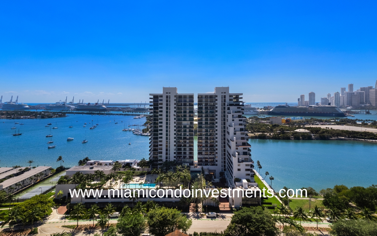 1000 Venetian Way Drone View